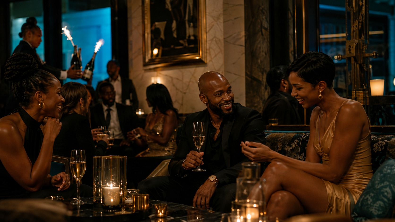Guests enjoying an elevated nightlife experience